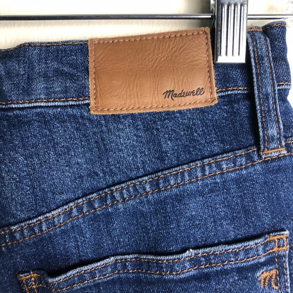 Madewell High Rise Cut off Jean Shorts - Picture 3 of 7